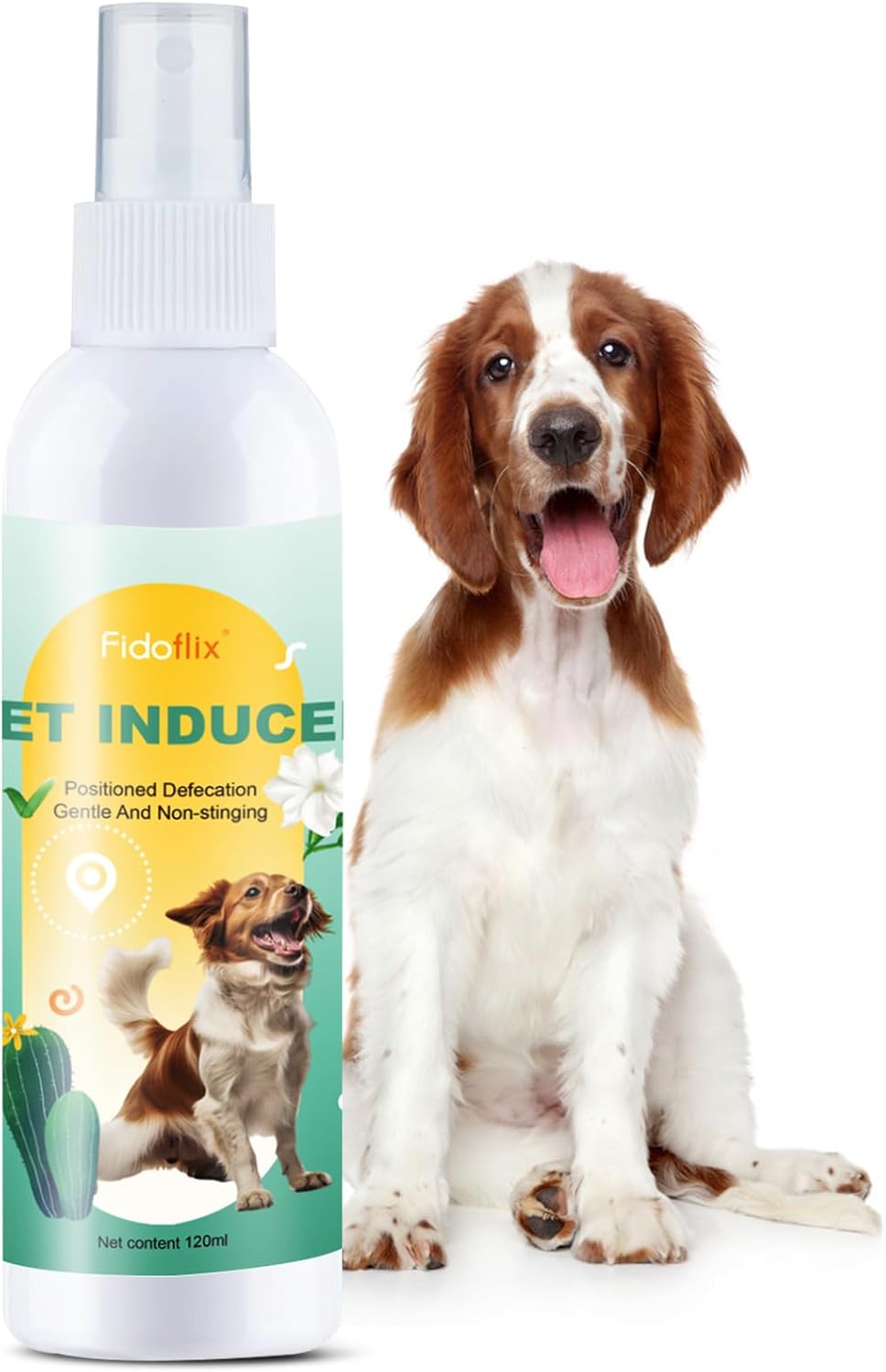 Go Here Potty Training Spray for Dogs Cats,Dog Pee Attractant Spray,Dog Training & Behavior Aids for Dogs Cats to Pee in One Spot,Prevent Your Pet from Soiling The Carpet,120ML