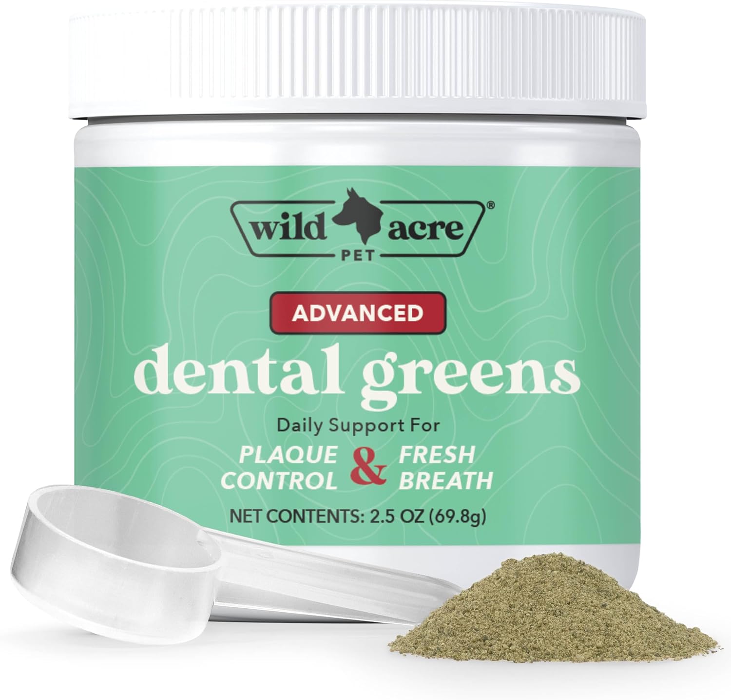 Dental Powder for Dogs - Dog Breath Freshener Dental Powder for Teeth Cleaning Plaque Off, Dental Care for Dogs, Tartar Remover for Teeth - Fresh Breath Probiotics